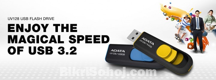 ADATA UV128 32GB USB 3.2 MOBILE DISK